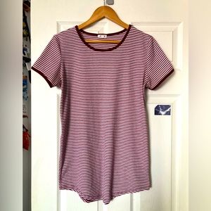 Short sleeve Striped Arden’s Shirt